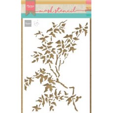 PS8101 Mask Marianne Design - Craft stencil - A5 - TINY'S LEAVES