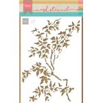 PS8101 Mask Marianne Design - Craft stencil - A5 - TINY'S LEAVES