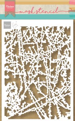 PS8106 Mask Marianne Design - Craft stencil - A5 - TINY'S FROZEN WINDOW