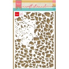 PS8107 Mask Marianne Design - Craft stencil - A5 - TINY'S SHATTERED GLASS