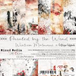 CC-ZM-PW-MM14 - PAINTED BY THE WIND  - A SET OF PAPERS 15,25X15,25CM