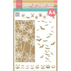 PS8108 Mask Marianne Design - Craft stencil - A4 - Slimline Halloween
