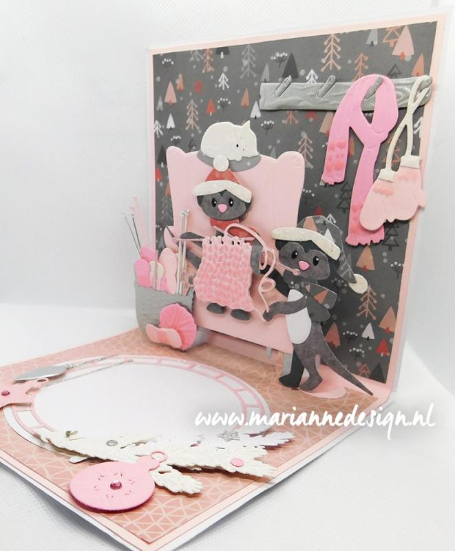 COL1490 Metal Die Marianne Design - Collectables - ELINE'S MEERCATS