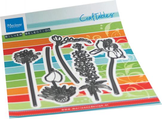CR1529 Metal Die Marianne Design - CrafTables - FRESH FLOWERS