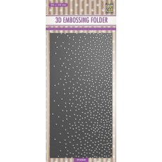 EF3D038 3D Embossing folder - 105x210mm "Snow"