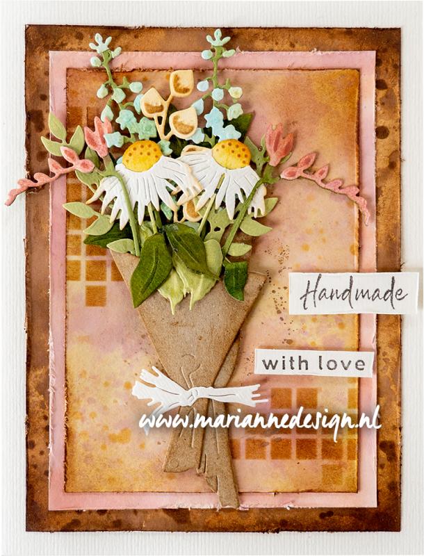 LR0742 Metal Die Marianne Design - Creatables - TINY'S BOUQUET WRAPPER