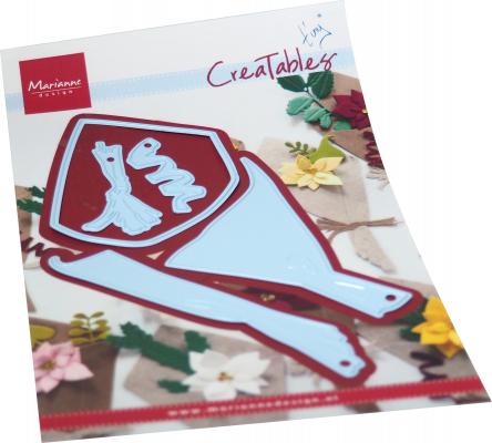 LR0742 Metal Die Marianne Design - Creatables - TINY'S BOUQUET WRAPPER