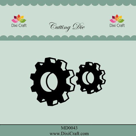 MD0043 Dies Dixi Craft- 3D Gears