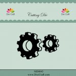 MD0043 Dies Dixi Craft- 3D Gears