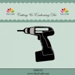 MD0103 Dies Dixi Craft- Bricks Corner - Drill