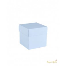 RZP-130 Exploding box - light blue 8x8x8 cm