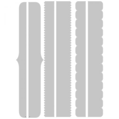665435 Sizzix Thinlits Die Set 6PK - Decorative Trims by Tim Holtz
