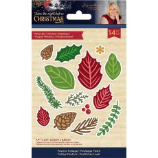 S-TNBC-MD-FEFOL Sara Signature 'Twas the Night Before Christmas - Metal Die - Festive Foliage