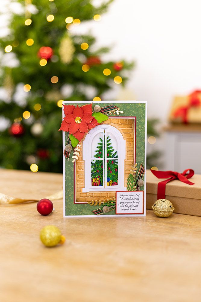 S-TNBC-ST-SBTF Acrylic Stamp - Stockings by the Fire