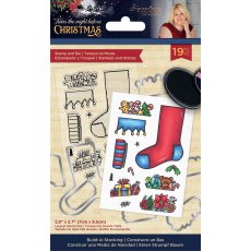 S-TNBC-STD-BAST  Sara Signature 'Twas the Night Before Christmas - Stamp & Die - Build-A-Sleigh