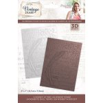 S-VD-EF5-3D-AMIT Vintage Diary - 3D Embossing Folder - A Moment In Time