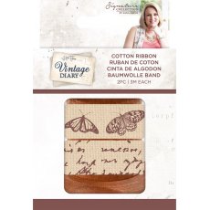 S-VD-RIB-COT Vintage Diary - Cotton Ribbon Pack 