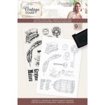 S-VD-STP-PERPA Vintage Diary- Photopolymer Stamp - Perfectly Parisian