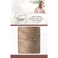 S-VD-TWINE Vintage Diary - Traditional Jute Twinex
