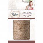 S-VD-TWINE Vintage Diary - Traditional Jute Twinex