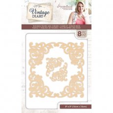 S-VD-WOODFRAME  Vintage Diary - Wooden Frame and Corner 