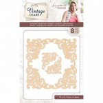 S-VD-WOODFRAME  Vintage Diary - Wooden Frame and Corner 