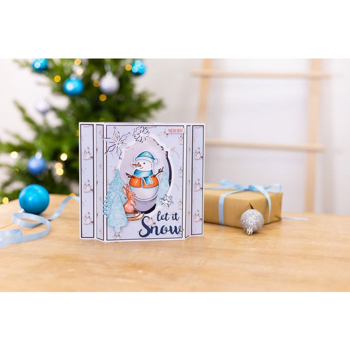 S-WC-ST-MAGC Sara Signature Watercolour Christmas Acrylic Stamp Set - Magical Christmas