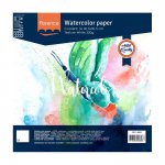 2911-4004 Florence Watercolor paper texture Intense White - 30,5x30,5cm