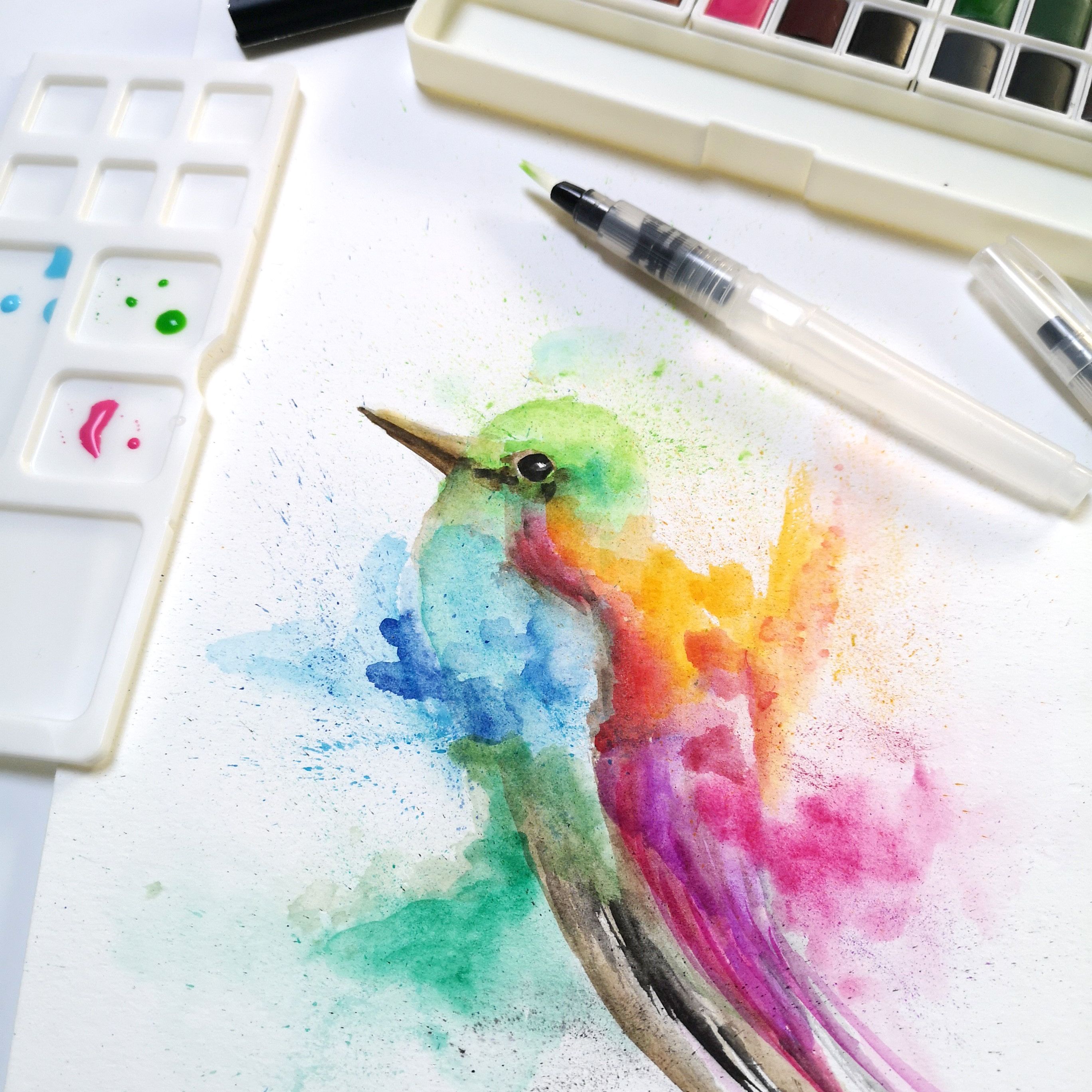 2911-9004 Florence Watercolour paper smooth - 30,5x30,5cm