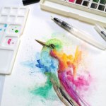 2911-9004 Florence Watercolour paper smooth - 30,5x30,5cm