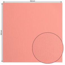 2928-020  Florence • Cardstock texture 30,5x30,5cm Dahlia