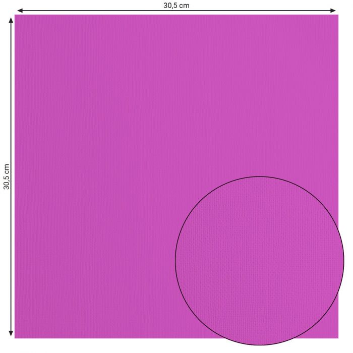 2928-038 Florence • Cardstock texture 30,5x30,5cm Plum