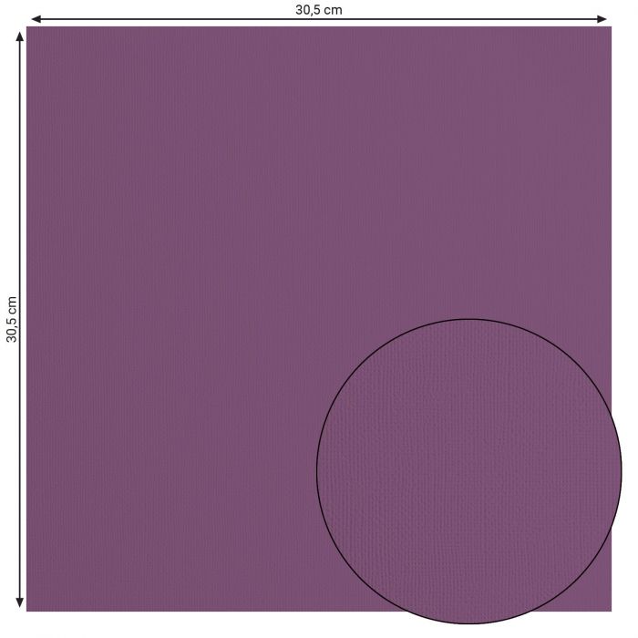 2928-040 Florence • Cardstock texture 30,5x30,5cm Clematis