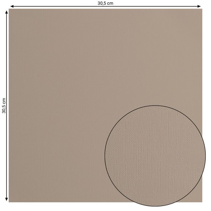 2928-086 Florence • Cardstock texture 30,5x30,5cm Stone
