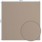 2928-086 Florence • Cardstock texture 30,5x30,5cm Stone