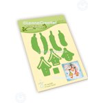 45.7804 Metal Die Leane Creatief -Birdhouses & Feathers cut and embossing die