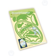 45.7842 Metal Die Leane Creatief - Diorama Spring cut and embossing die