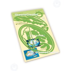 45.7859 Metal Die Leane Creatief - Diorama Seaside cut and embossing die