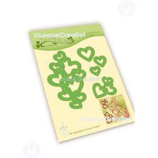 45.7866 Metal Die Leane Creatief - Heart ornaments cutting die