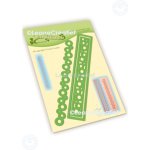 45.7873 Metal Die Leane Creatief - Borders Circles cutting die