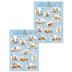 50.7934 A4 one side paper -Decoration sheets Little Bunnies, Home Made