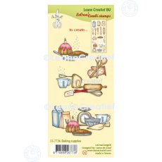 55.7736 Leane Creatief Acrylic Stamp - Baking supplies