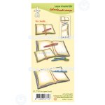 55.7743 Leane Creatief Acrylic Stamp - An open book