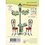 55.7767 Leane Creatief Acrylic Stamp - On a terrace