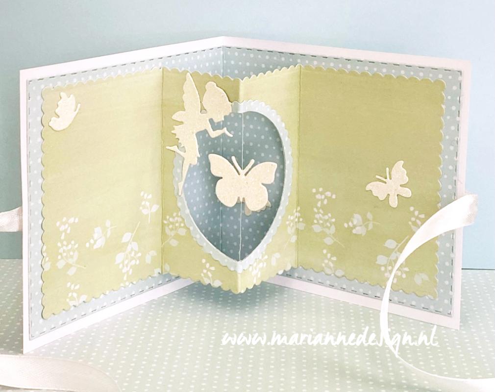 LR0743 Metal Die Marianne Design - Creatables - SILHOUETTE FAIRY & BUTTERFLIES