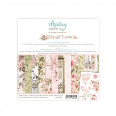 MT-COL-08 City of Love - MINTAY pad of paper 15.2x15.2cm