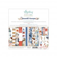 MT-SEA-08 Seaside Escape - MINTAY pad of paper 15.2x15.2cm