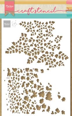 PS8078 Mask Marianne Design - Craft stencil - A5 - TINY'S BUTTERFLY TEXTURES