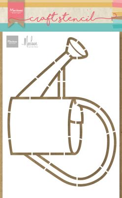 PS8113 Mask Marianne Design - Craft stencil - A5 - WATERING CAN BY MARLEEN