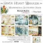 CC-MM16-SHW-07 - SILVER HEART WARRIOR - A SET OF PAPERS 30,5x30,5cm